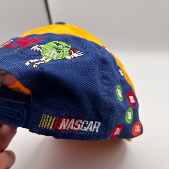 NASCAR M&M's Candy Racing Y2K Snapback Collectible Hat Chase Authentics - Picture 5 of 9